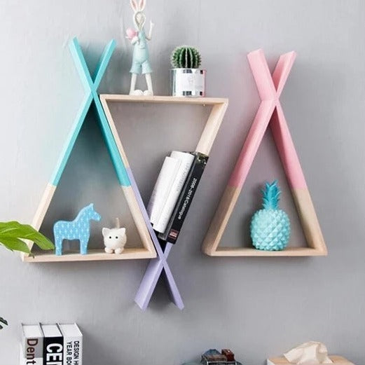 Nordic style home shelf