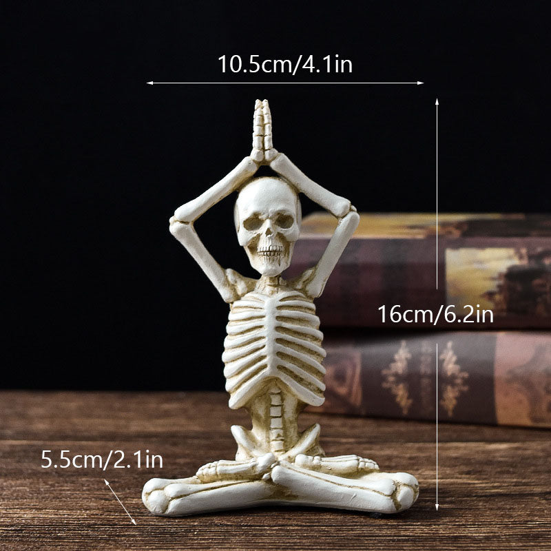 Yoga Skeleton Relaxing