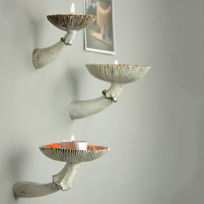 Forest Mushroom Wall Shelves