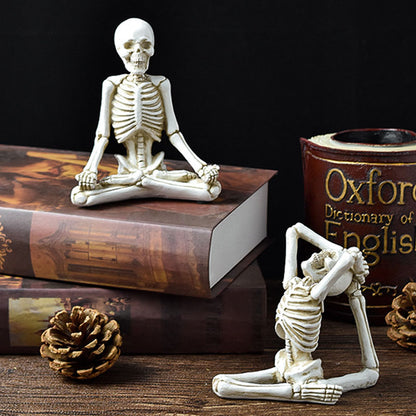 Yoga Skeleton Relaxing