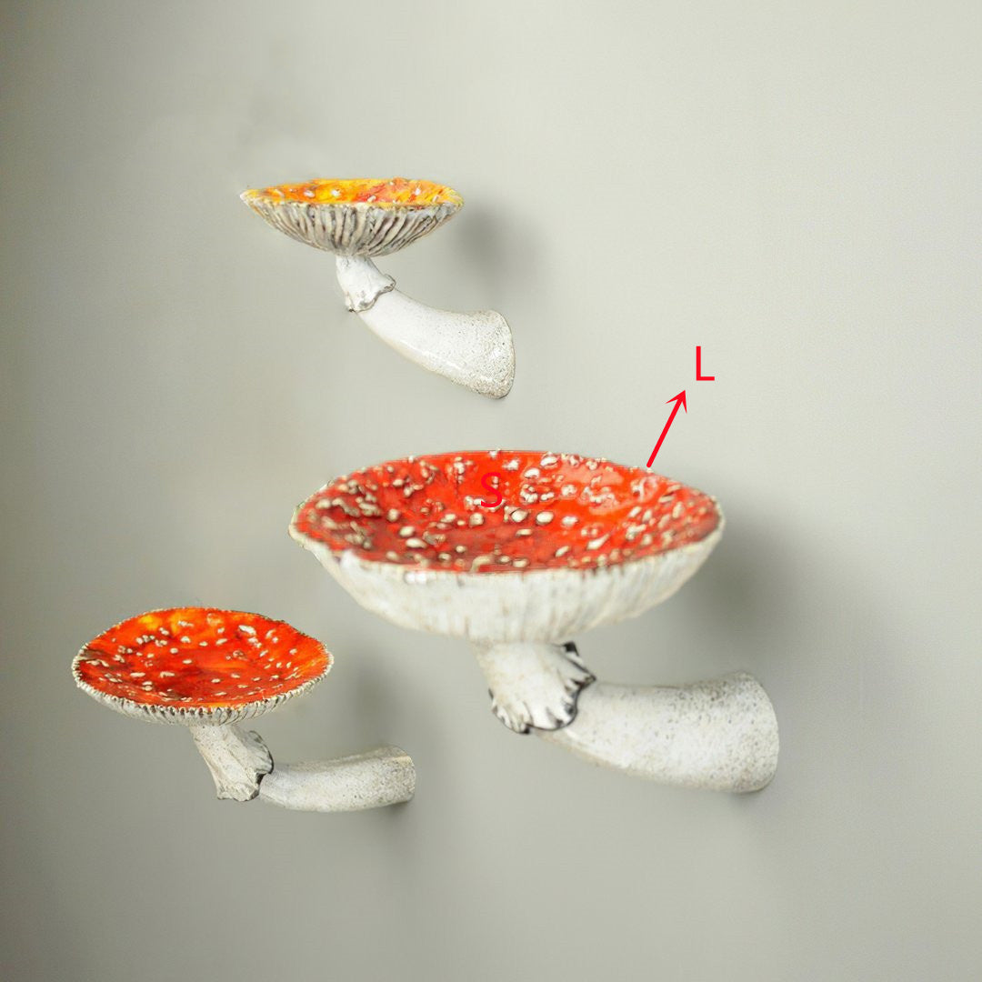 Forest Mushroom Wall Shelves