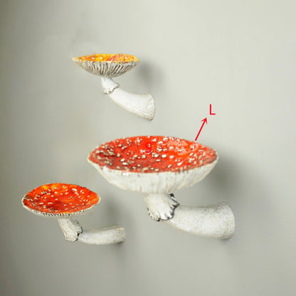 Forest Mushroom Wall Shelves