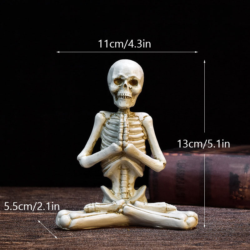 Yoga Skeleton Relaxing