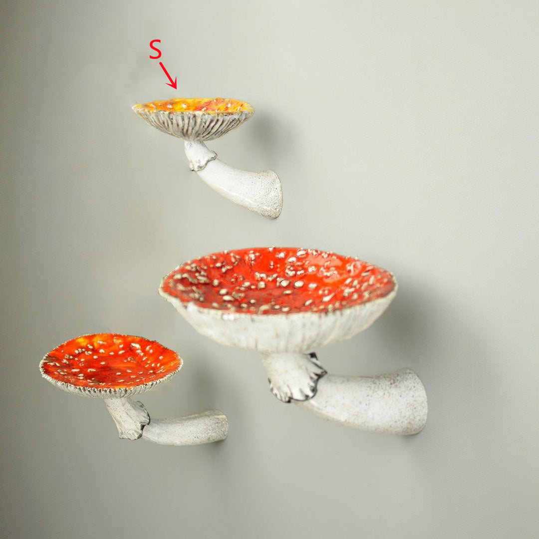 Forest Mushroom Wall Shelves