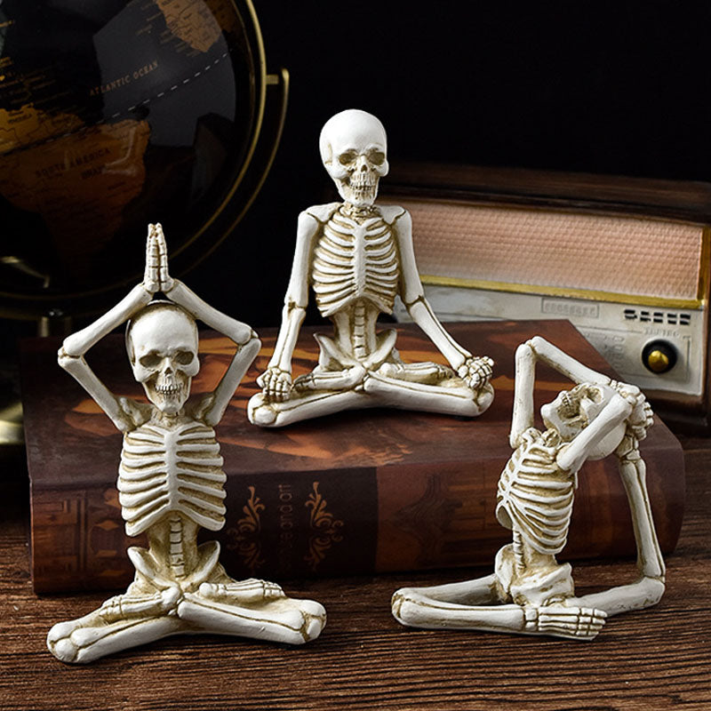 Yoga Skeleton Relaxing