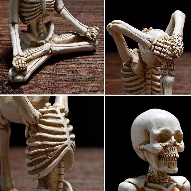 Yoga Skeleton Relaxing