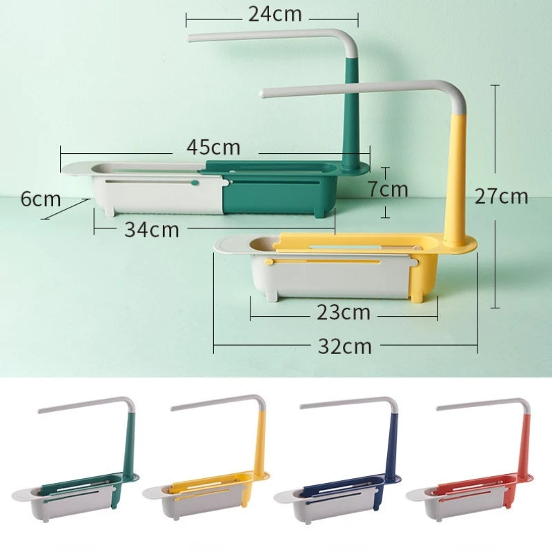 Telescopic Sink Shelf Organizer