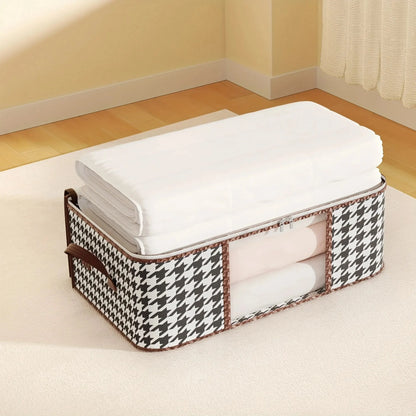 Large Capacity Foldable Elegant Storage Box with Handles