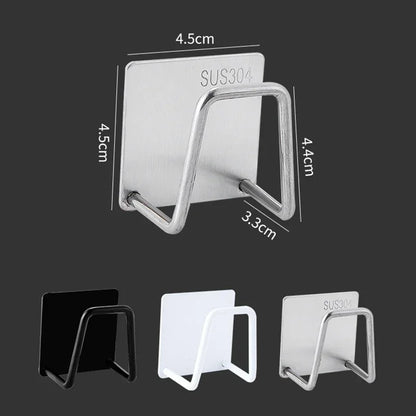 Self-Adhesive Stainless Steel Mini Rack